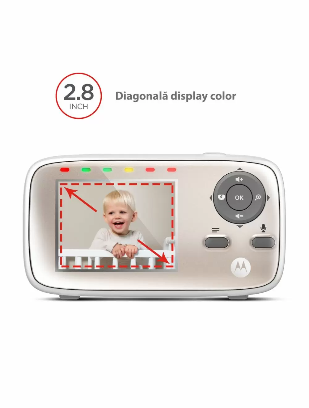 Video monitor digital + Wi-Fi Motorola MBP667 Connect [3]