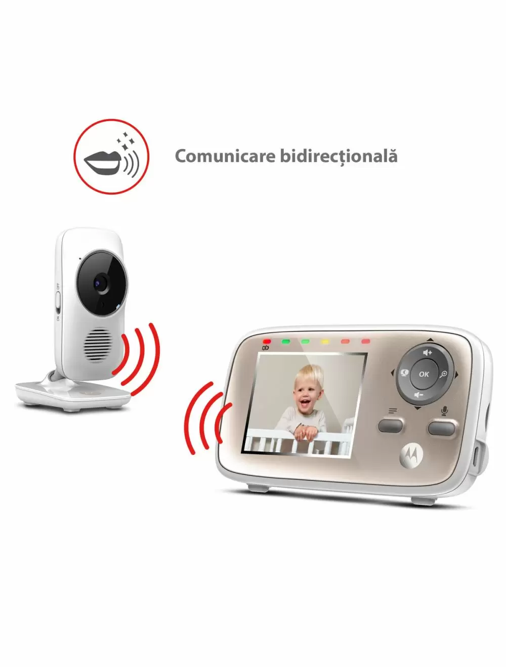 Video monitor digital + Wi-Fi Motorola MBP667 Connect [4]