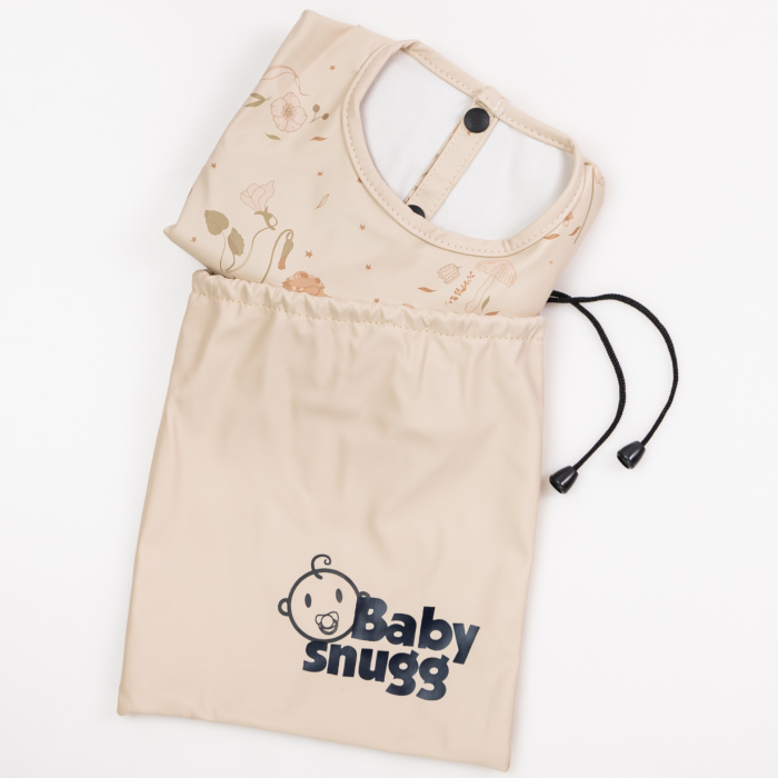 Baveta impermeabila cu maneci lungi BabySnugg, 6-36 luni, Mouse [4]
