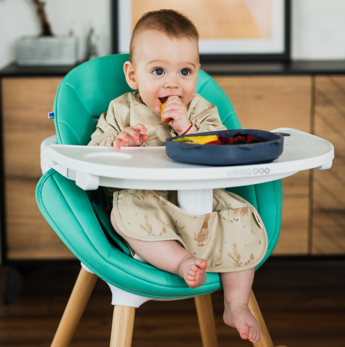 Baveta impermeabila cu maneci lungi BabySnugg, 6-36 luni, Mouse [2]