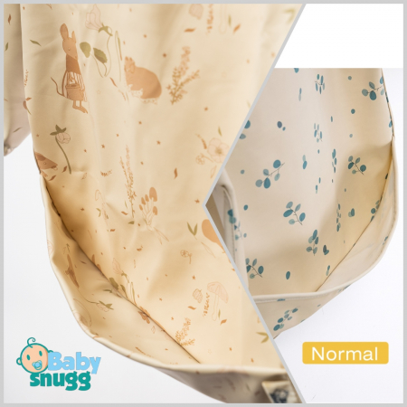 Baveta impermeabila cu maneci lungi BabySnugg, 6-36 luni, Mouse [4]