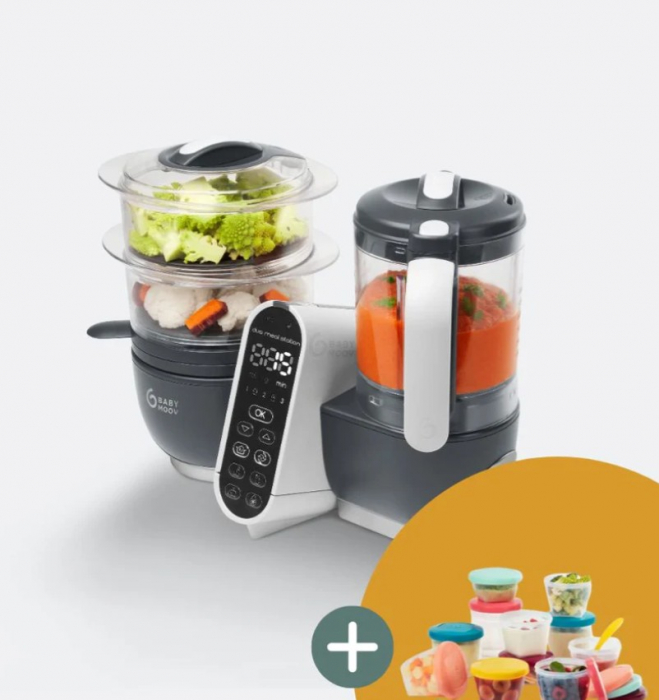 Babymoov - Robot multifunctional Nutribaby + 6 in 1 Industrial Grey [8]