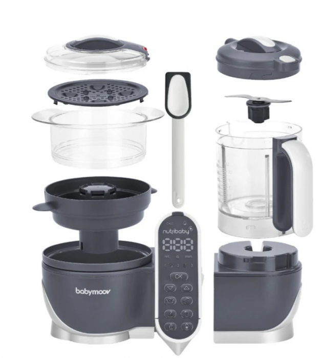 Babymoov - Robot multifunctional Nutribaby + 6 in 1 Industrial Grey [5]