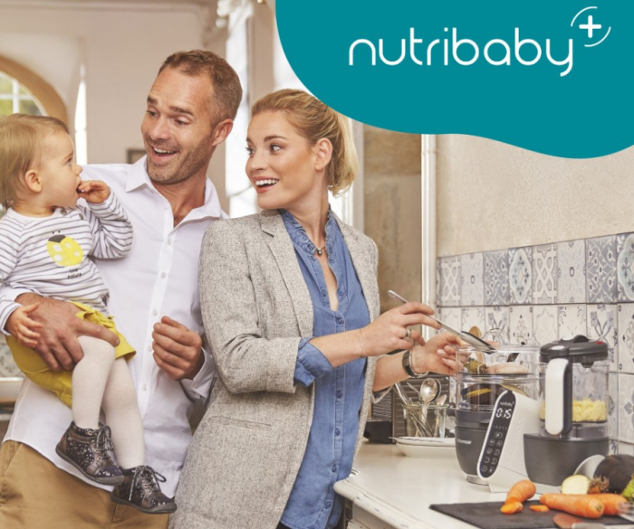 Babymoov - Robot multifunctional Nutribaby + 6 in 1 Industrial Grey [9]