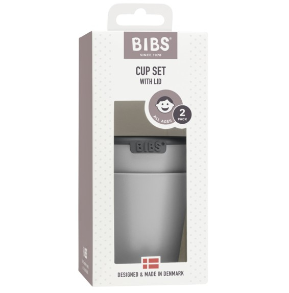 BIBS - Set 2 pahare pentru bebe, Cloud [2]