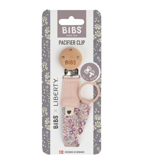 BIBS x LIBERTY - Lantisor clip pentru suzeta, Eloise Blush [2]