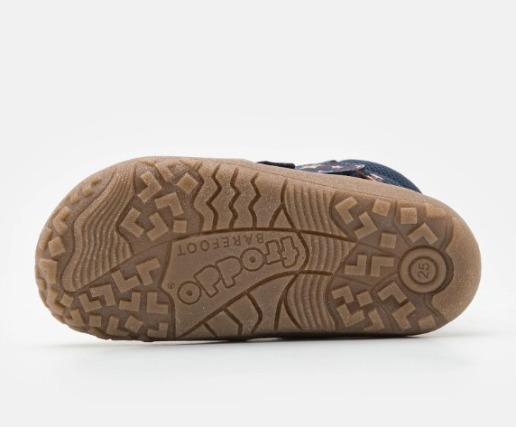 Ghete de iarnă - albastru închis Stars BAREFOOT TEX UNISEX [6]