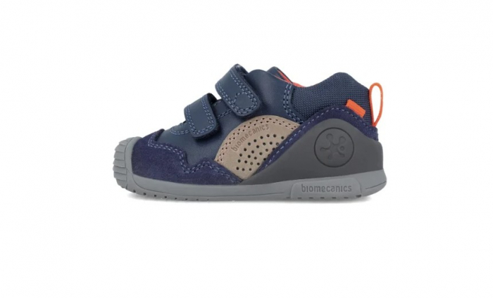 Pantofi copii baieti din piele Biomecanics, Albastru - 241120-C183 [3]