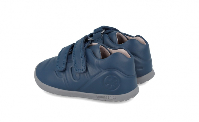Pantofi copii din piele naturala Biomecanics, interior lat, wider, albastru 241160-A183 [2]