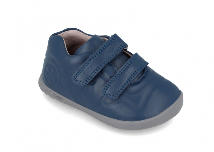 Pantofi copii din piele naturala Biomecanics, interior lat, wider, albastru 241160-A183 [3]