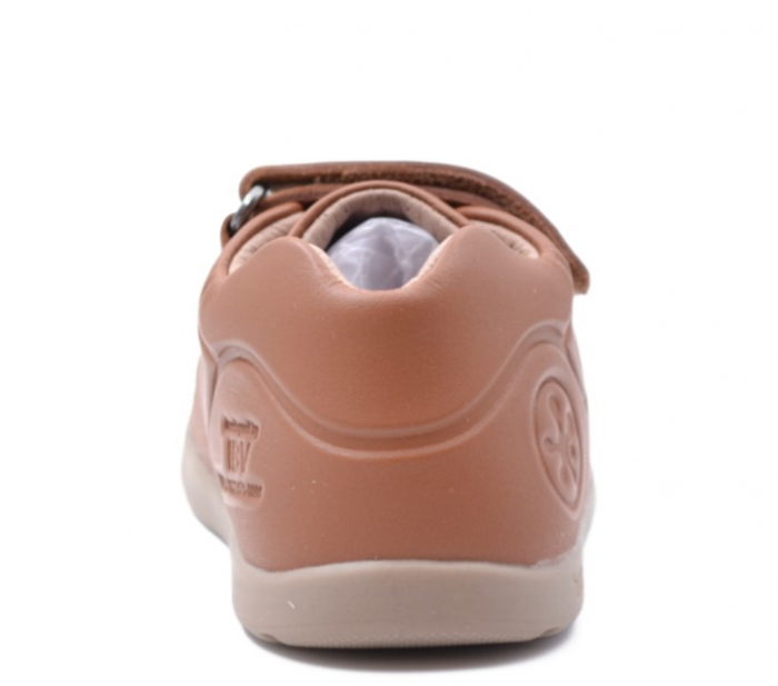 Pantofi copii, piele naturala, Biogateo Wider, maro, Biomecanics [3]