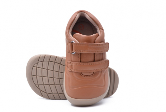 Pantofi copii, piele naturala, Biogateo Wider, maro, Biomecanics [5]
