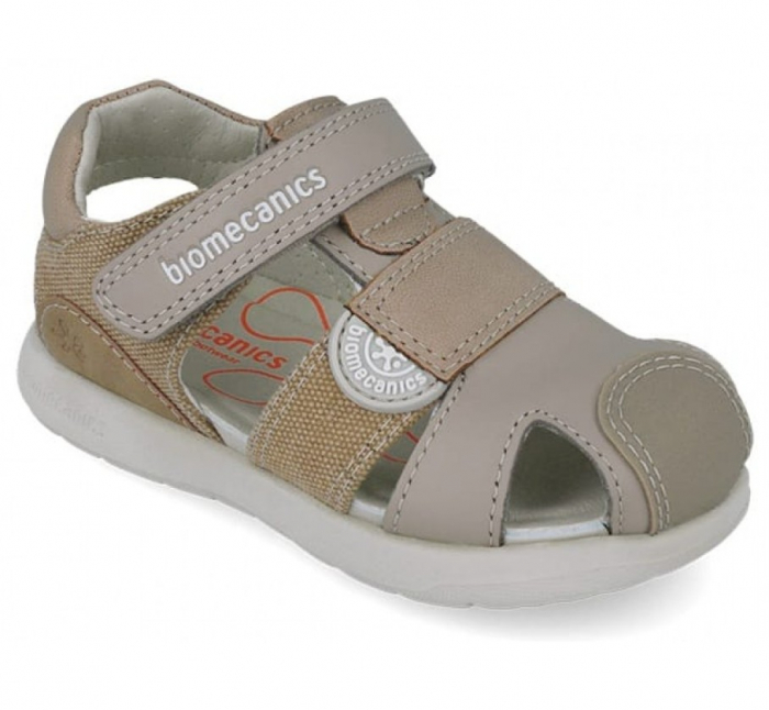Sandale Biomecanics 252214-B208 Nobuck Taupe [4]