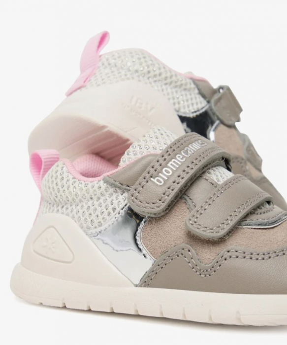 Sneakers Biomecanics 251110-A154 Gri Metalizado [5]