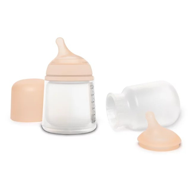 SUAVINEX ZERO ZERO SET BIBERON ANTICOLICI CU DEBIT VARIABIL 180ML + săculeț [2]