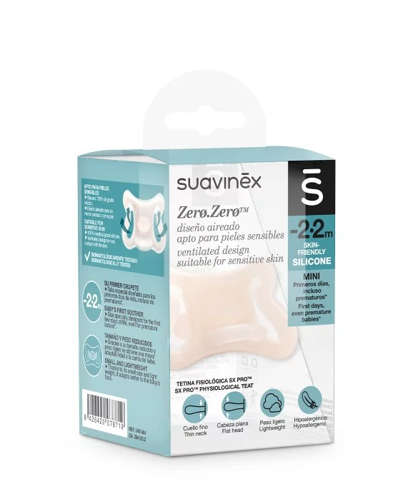 SUAVINEX ZERO ZERO SUZETĂ FIZIOLOGICĂ SXPRO -2-2L [6]