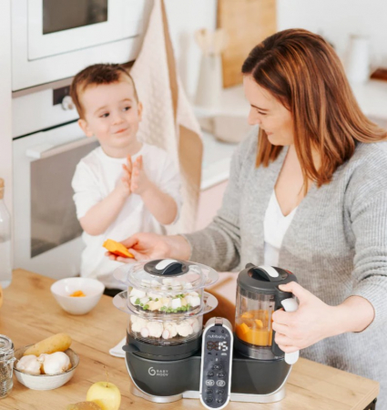 Babymoov - Robot multifunctional Nutribaby + 6 in 1 Industrial Grey [6]