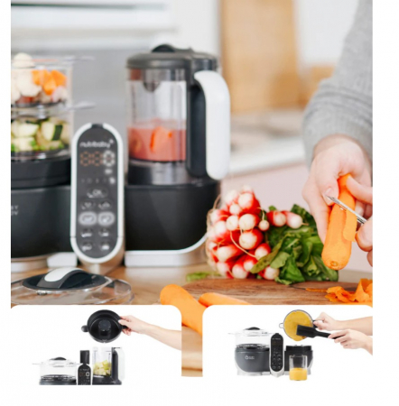 Babymoov - Robot multifunctional Nutribaby + 6 in 1 Industrial Grey [5]