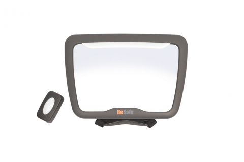 Accesorii Scaune Auto - BeSafe Oglindă auto retrovizoare XL² cu lumină Led