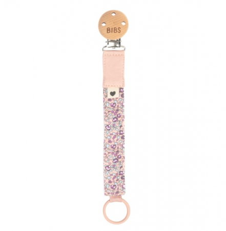 Suzete & Accesorii - BIBS x LIBERTY - Lantisor clip pentru suzeta, Eloise Blush