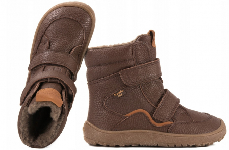 Cizme de iarnă - Maro-BAREFOOT TEX WINTER UNISEX [1]