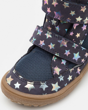 Ghete de iarnă - albastru închis Stars BAREFOOT TEX UNISEX [4]
