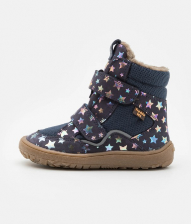 Ghete de iarnă - albastru închis Stars BAREFOOT TEX UNISEX [3]