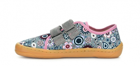 Pantofi barefoot Froddo G1700379-37 Gri/Roz [4]