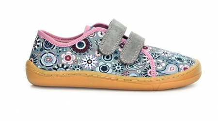 Pantofi barefoot Froddo G1700379-37 Gri/Roz [2]
