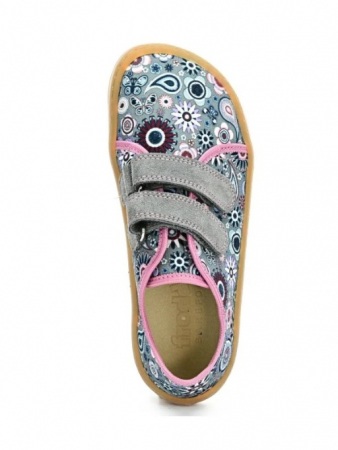 Pantofi barefoot Froddo G1700379-37 Gri/Roz [6]