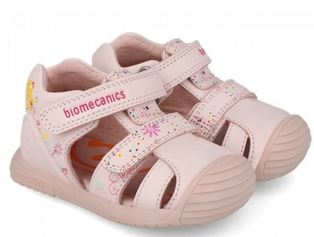 Primii pasi - Sandale Biomecanics 252107-A779 Sauvage Cotton