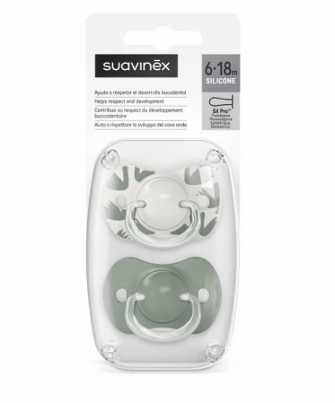 SUAVINEX WALK IN THE PARK SUZETA SUZETĂ FIZIOLOGICĂ SXPRO 6-18L VERDE MĂSLINIU [1]