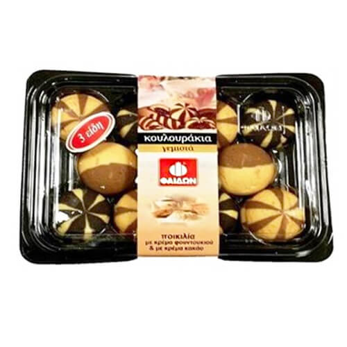 Piscoturi umplute cu crema de cacao mix 350Gr [1]
