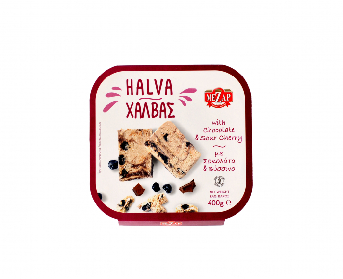 Halva din susan cu ciocolata si cirese 400 Gr [1]
