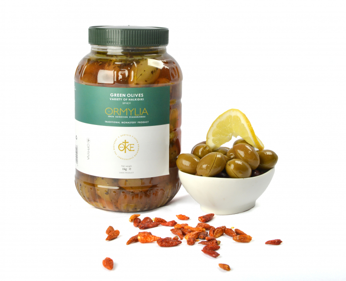 Masline Verzi Picante Pet 1Kg [1]