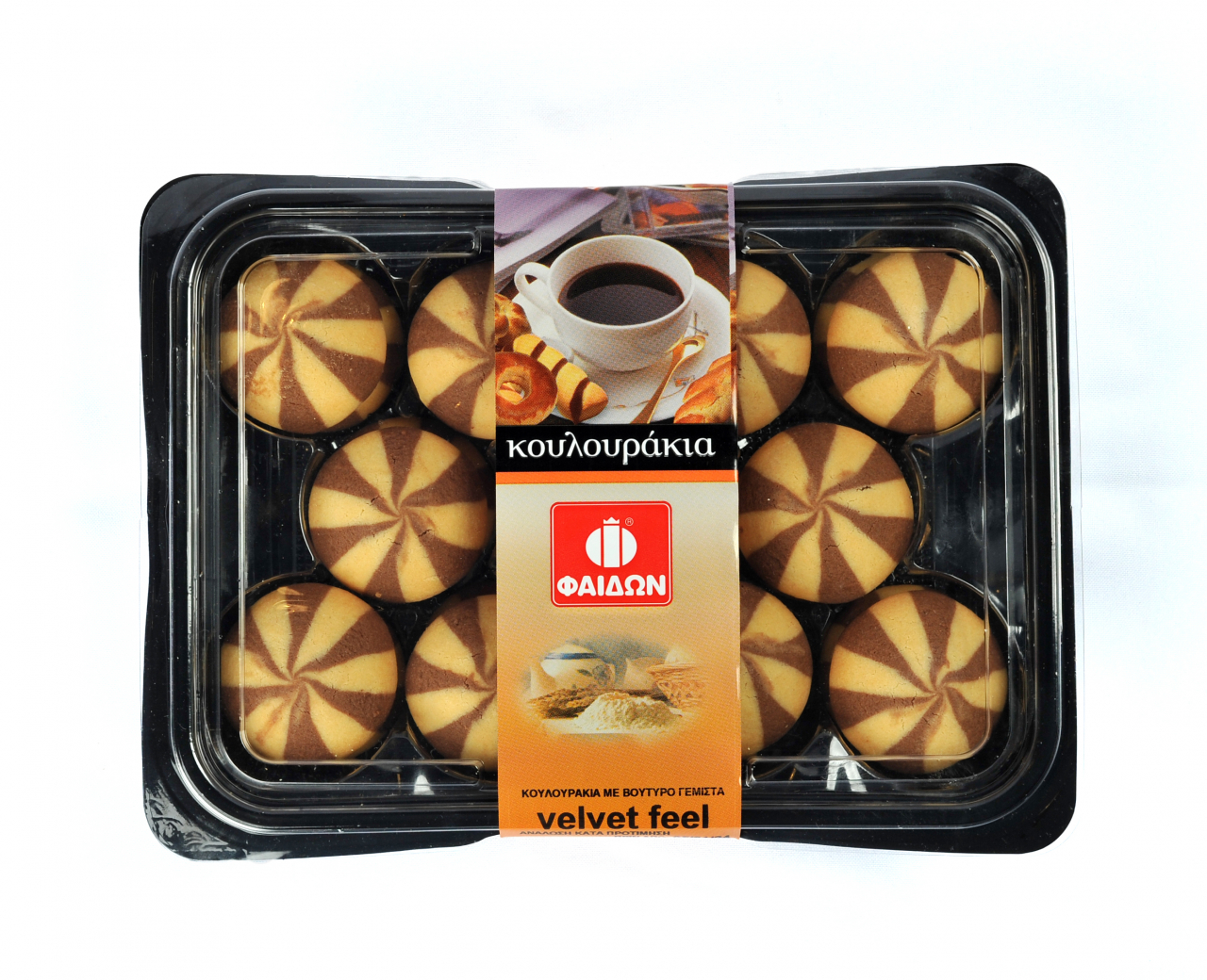 Piscoturi cu crema de cacao 350 Gr [1]