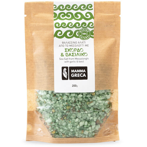 Rezerva sare cu usturoi si busuioc 200Gr [1]