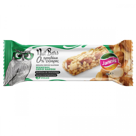 Produse fara zahar - Baton Jannis Digestiv Fara Zahar Cu Migdale 28Gr