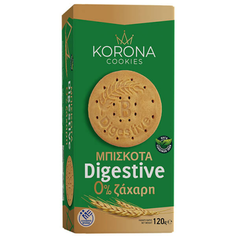Produse fara zahar - Biscuiți Digestivi farǎ Zahăr 120 Gr