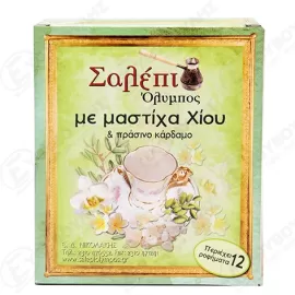 Cafea si Ceaiuri - Ceai Salepi cu mastic de Chios si cardamom verde 156 Gr
