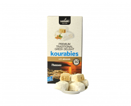 Dulciuri - Corabioare pudrate cu migdale 250 g