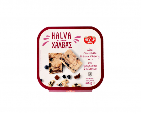 Halva din Susan - Halva din susan cu ciocolata si cirese 400 Gr