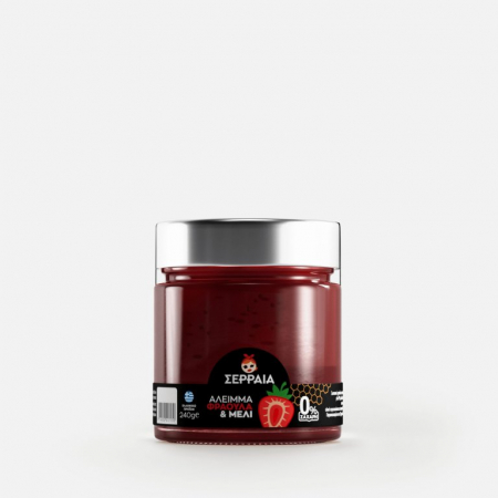 Produse fara zahar - Marmelada din Căpșuni și Miere 240 Gr