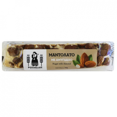 Dulciuri - Nuga cu migdale 70 Gr