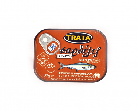 Conserve - SARDINE AFUMATE IN ULEI VEGETALE 100GR