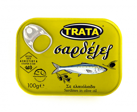 Conserve - SARDINE IN ULEI DE MASLINE 100GR