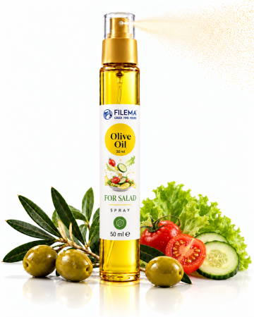 Ulei de Masline - Ulei de masline aromat(pentru salata) cu pulverizator 50 Ml
