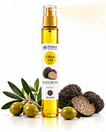 Ulei de Masline - Ulei de masline aromat(trufe) cu pulverizator 50 Ml