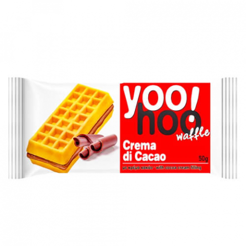 Dulciuri - Vafǎ cu crema de Cacao 50 Gr
