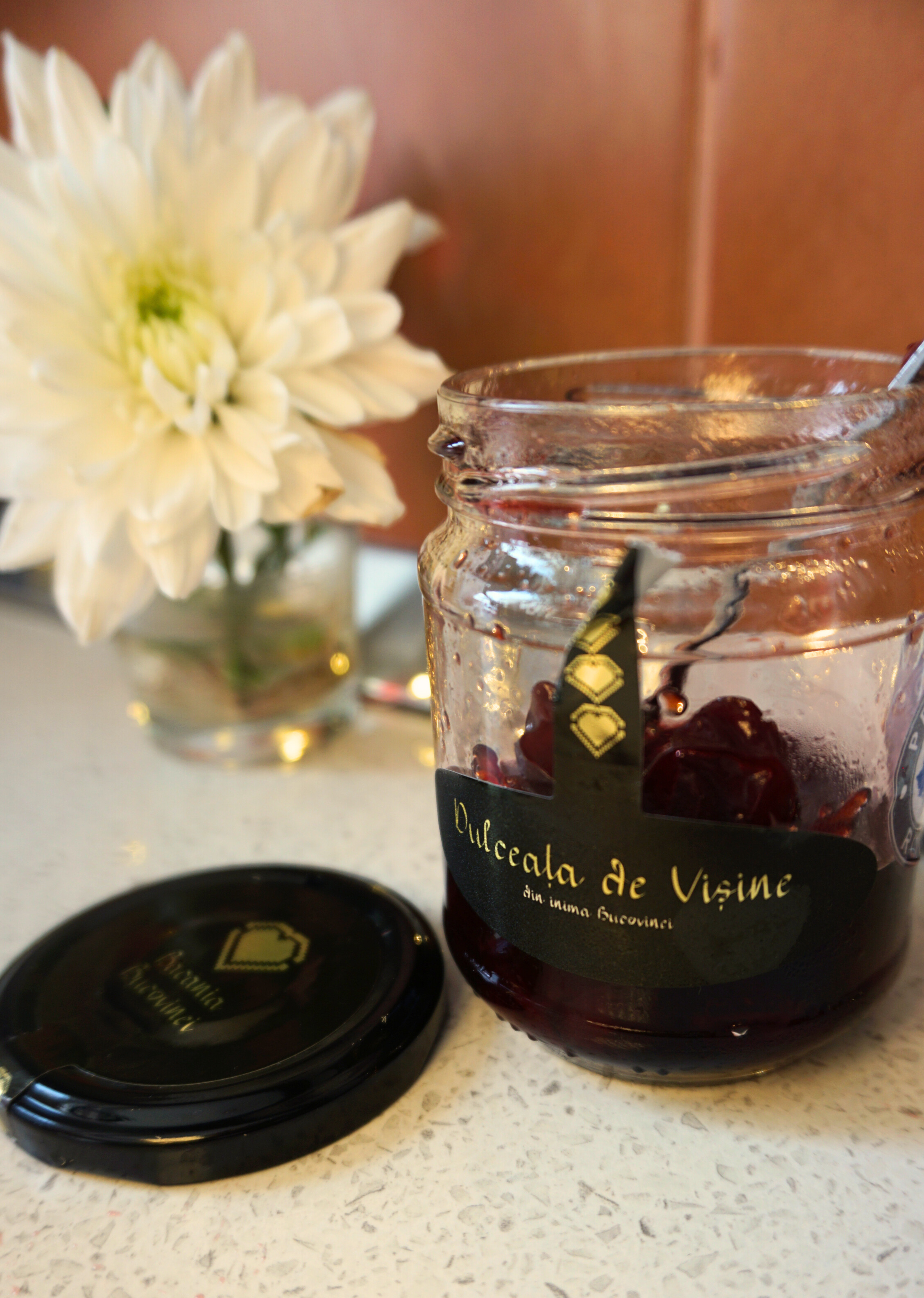 dulceață de vișine naturală